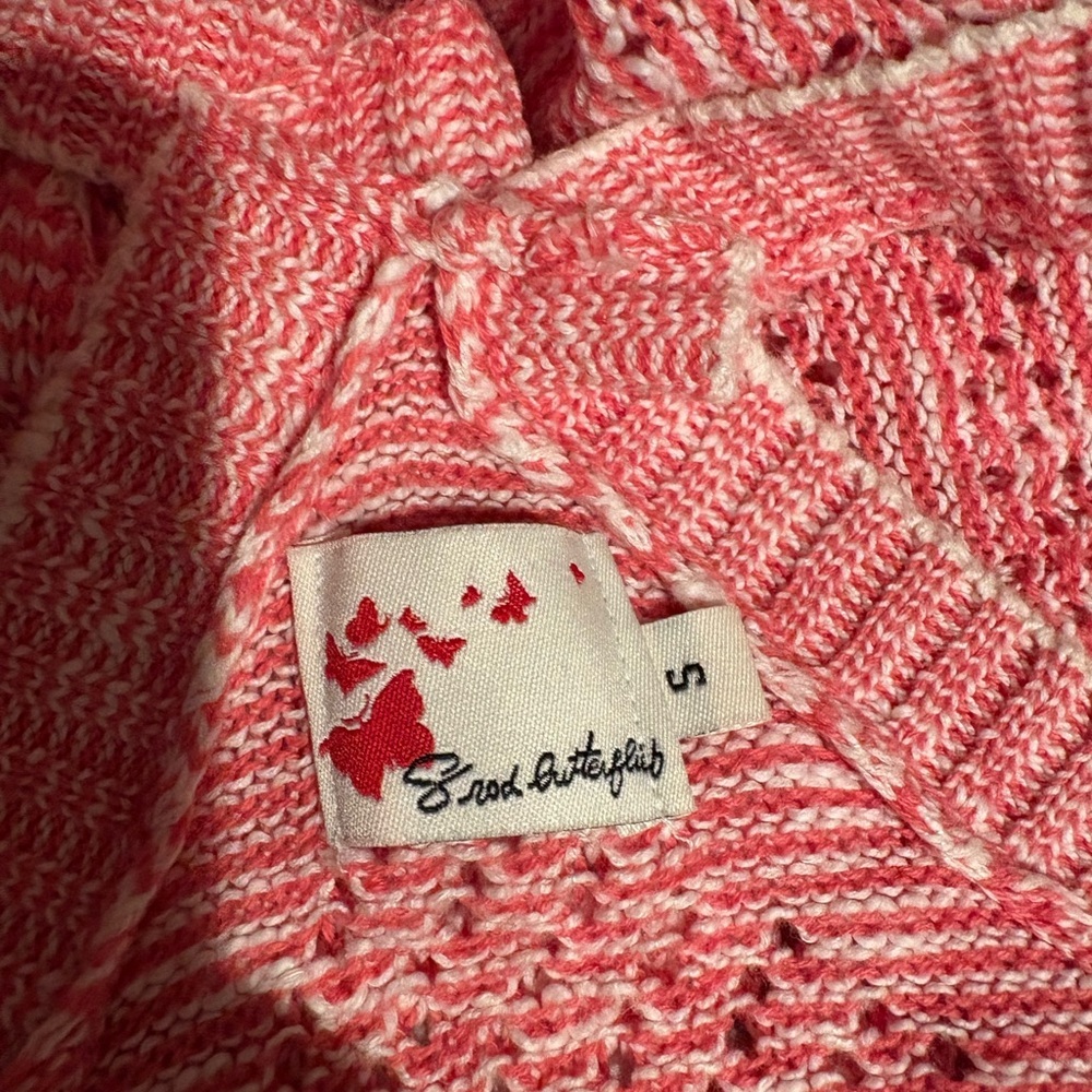 Pink Crochet Halter Top - Picture 4 of 6